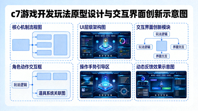 c7游戏开发玩法原型设计与交互界面创新示意图