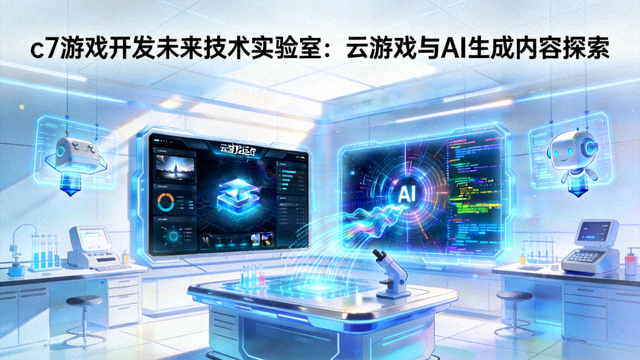 c7游戏开发未来技术实验室：云游戏与AI生成内容探索